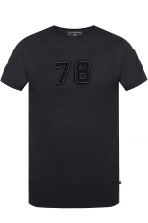 T-shirt with embroidered logo, zdjęcie 1 T-shirt with embroidered logo od Philipp Plein